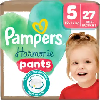 Jumbo Pampers Harmonie Pants Maat 5, 27 Luierbroekjes aanbieding