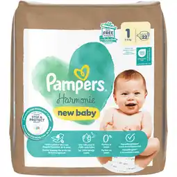 Jumbo Pampers Harmonie Luiers Maat 1, 22 Luiers aanbieding
