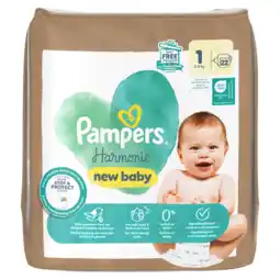 Jumbo Pampers Harmonie Luiers Maat 1, 22 Luiers aanbieding