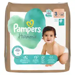 Jumbo Pampers Harmonie Luiers Maat 3, 26 Luiers aanbieding