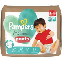 Jumbo Pampers Harmonie Pants Maat 4, 32 Luierbroekjes aanbieding