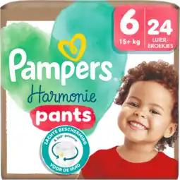 Jumbo Pampers Harmonie Pants Maat 6, 24 Luierbroekjes aanbieding