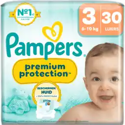 Jumbo Pampers Premium Protection Maat 3, 30 Luiers aanbieding