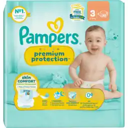 Jumbo Pampers Premium Protection Maat 3, 30 Luiers aanbieding