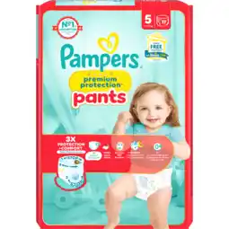 Jumbo Pampers Premium Protection Pants Maat 5, 17 Luierbroekjes aanbieding