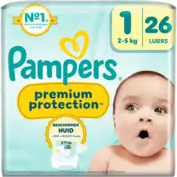 Jumbo Pampers Premium Protection Maat 1, 26 Luiers aanbieding