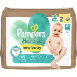 Jumbo Pampers Harmonie Luiers Maat 2, 30 Luiers aanbieding