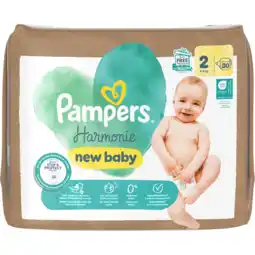 Jumbo Pampers Harmonie Luiers Maat 2, 30 Luiers aanbieding
