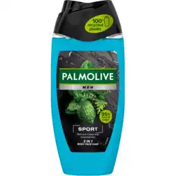 Jumbo Palmolive Men Sport 3-in-1 douchegel met etherische oliën van munt en cedernaalden 250ml aanbieding
