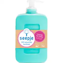 Jumbo Seepje 100% Natuurlijke Handzeep Lavendel Tonka 300 ML aanbieding