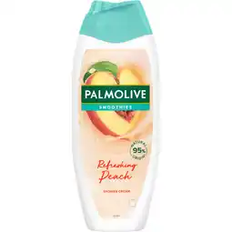 Jumbo Palmolive Smoothies Refreshing Peach douchecrème 500 ml aanbieding