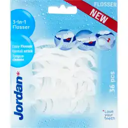 Jumbo Jordan Flosser 3-in-1 36 Stuks aanbieding