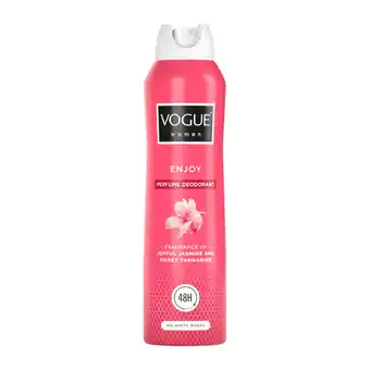 Jumbo Vogue Cosmetics Enjoy Parfum Deodorant 150 ml aanbieding