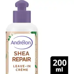 Jumbo Andrélon Leave In Shea Strong Repair Cream 200 ML aanbieding