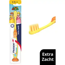Jumbo Prodent Junior 6-13 jaar Tandenborstel Super Mario 1 stuk aanbieding