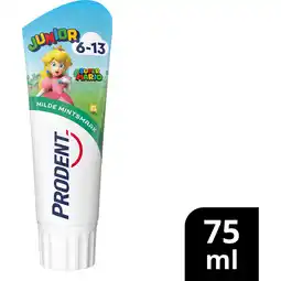 Jumbo Prodent Junior 6-13 jaar Tandpasta Super Mario 75 ml aanbieding