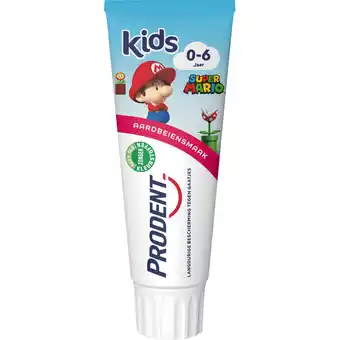 Jumbo Prodent Kids 0-6 jaar Tandpasta Super Mario 75 ml aanbieding