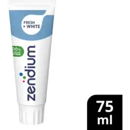 Jumbo Zendium Tandpasta Fresh+White 75 ml aanbieding