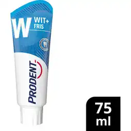 Jumbo Prodent Tandpasta Wit + Fris 75 ml aanbieding