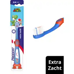 Jumbo Prodent Kids 0-6 jaar Tandenborstel Super Mario 1 stuk aanbieding