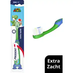 Jumbo Prodent Kids 0-6 jaar Tandenborstel Super Mario 1 stuk aanbieding