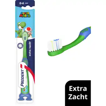 Jumbo Prodent Kids 0-6 jaar Tandenborstel Super Mario 1 stuk aanbieding