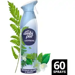 Jumbo Ambi Pur Luchtverfrisser Spray Lenor Ochtend Dauw aanbieding