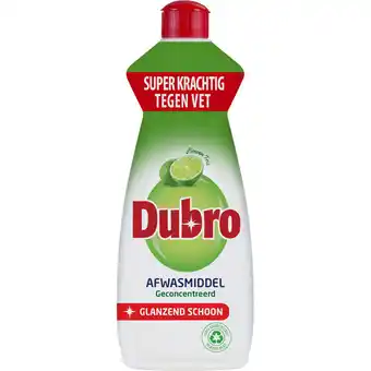 Jumbo Dubro Geconcentreerd Afwasmiddel Limoen 550ml aanbieding
