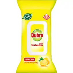 Jumbo Dubro Multi Ontvetter doekjes 80st aanbieding