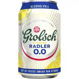 Albert Heijn Grolsch Radler citroen 0.0% aanbieding