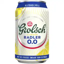 Albert Heijn Grolsch Radler citroen 0.0% aanbieding