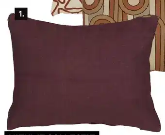 Karwei Kussen ruffled aanbieding