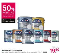 Karwei Histor Perfect Finish houtlak aanbieding