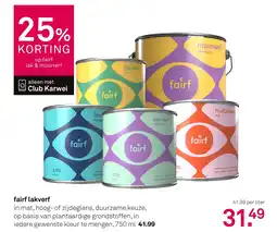 Karwei Fairf lakverf aanbieding
