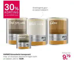 Karwei KARWEI binnenbeits transparant aanbieding