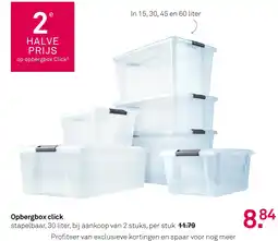 Karwei Opbergbox click aanbieding