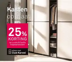 Karwei Op Lundia & CanDo maatwerkkasten aanbieding