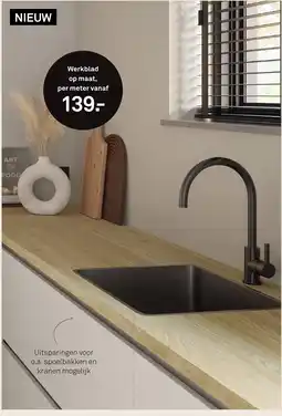 Karwei Werkblad op maat aanbieding