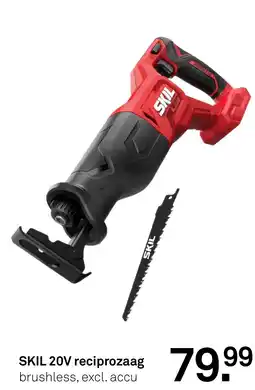 Karwei SKIL 20V reciprozaag aanbieding