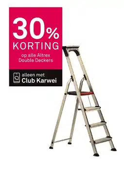 Karwei Op alle Altrex Double Deckers aanbieding