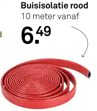 Karwei Buisisolatie rood aanbieding