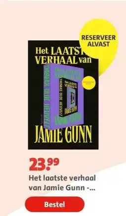 Bruna Het laatste verhaal van Jamie Gunn - Gesigneerd aanbieding
