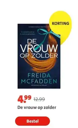 Bruna De vrouw op zolder aanbieding
