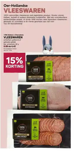 Ekoplaza 1906 Makers v Charcuterie Vleeswaren aanbieding