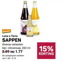 Ekoplaza Luna e Terra Sappen aanbieding