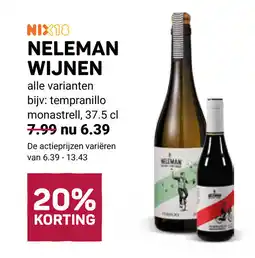 Ekoplaza Neleman wijnen aanbieding
