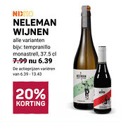 Ekoplaza Neleman wijnen aanbieding