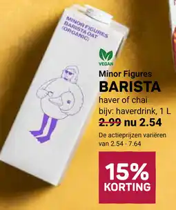 Ekoplaza Minor Figures Barista aanbieding