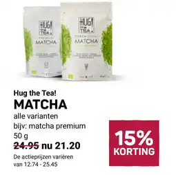 Ekoplaza Hug the Tea! Matcha aanbieding
