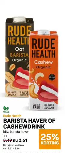 Ekoplaza Barista haver of cashewdrink aanbieding